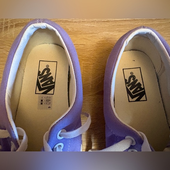 **VINTAGE**Vans Purple Checkered Skateboarding sneakers **RED TAGS** NEW - Picture 4 of 16